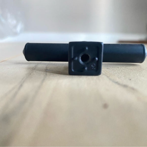 Knob, elegant bar style, hardware, drawer poles, handles, Matt Black by Liberty - Picture 9 of 14